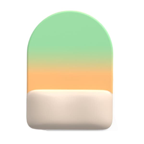 Ergonomisk Gradient Musematte med Hukommelsesskum Håndleddsstøtte Sklisikker Base