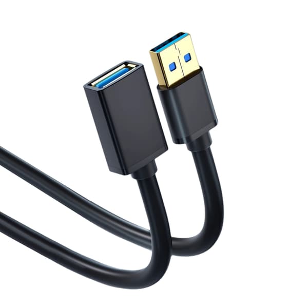 USB3.0 han til hun forlængerkabel 5 Gbps data til mus, tastaturer, drev