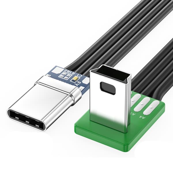 Helppokäyttöinen TypeC-muunnoskaapeli TypeC-USB-datakaapeliksi USB-laitteille