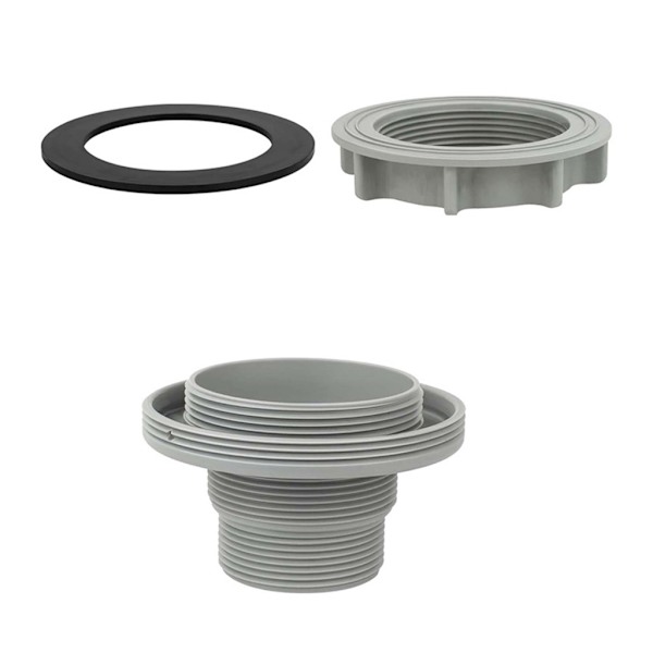 Multifunktionel Pool Erstatningsfilter Poolslangeforbinder Plasttekstur