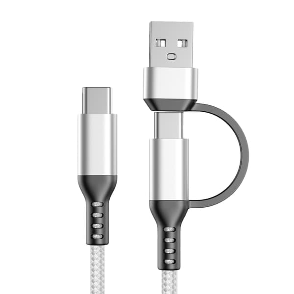 Typ C/USB Hane till Typ C Hane Kontakter Kabel 60W Laddningskabel Datakabel