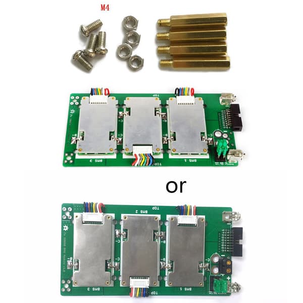 Litium 18650 Batterihållare BMS PCB DIY Ebike Solbatteri 7S Batterilåda
