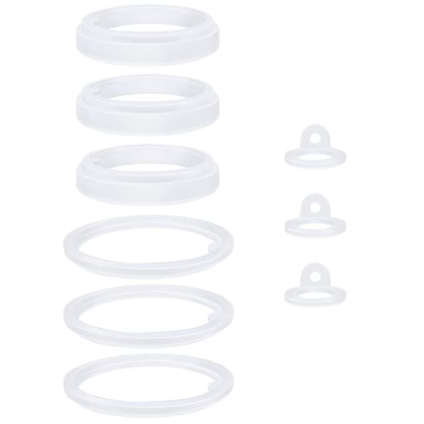 3/4st Ersättningsringar för Drickskopp 24/32/40/64oz Isolerad Vattenflaska null - 3pcs
