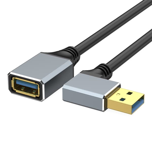 90 graders vinklet USB 3.0 forlængeradaptere Hurtig dataoverførsel til USB 2.0-enheder
