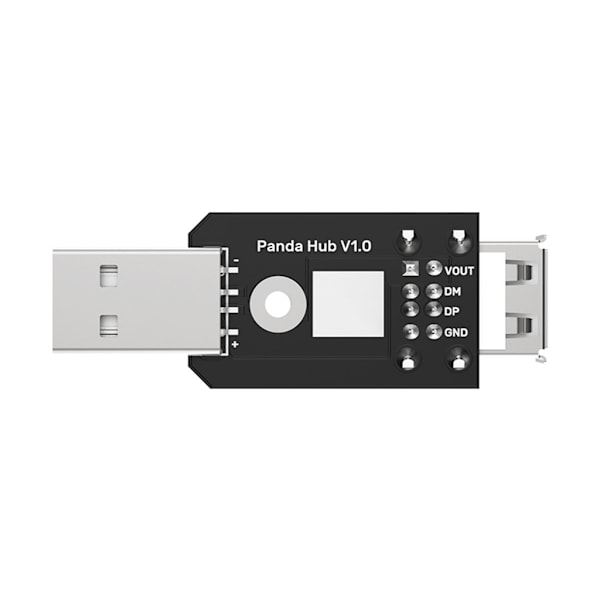 Dobbelt USB-udvidelseshub til Lab P1S/P1P 3D-printere montering