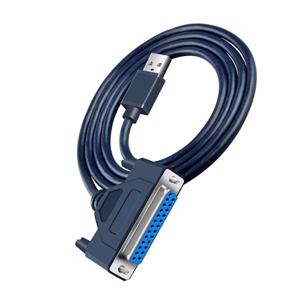USB til DB25 printerkabel USB han til 25-benet DB25 hun 1248 parallel