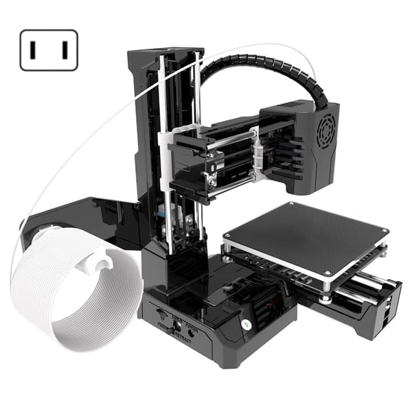 K9 Desktop 3D-printer 10x10x10cm udskrivningsstørrelse til studerende og hobbyfolk