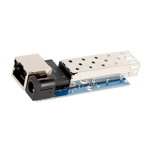 Gigabit Ethernet Fiberoptiske omformere som støtter SFP-modul og PCB-metallbasedesign