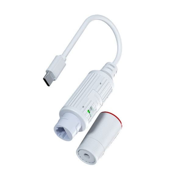 POE-splitter för säkerhetskamera för enkel installation i flera miljöer