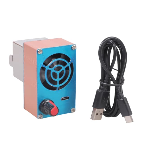 Effektiv USB-blæserjustering af luftstrømme Ovnblæser for optimal forbrænding