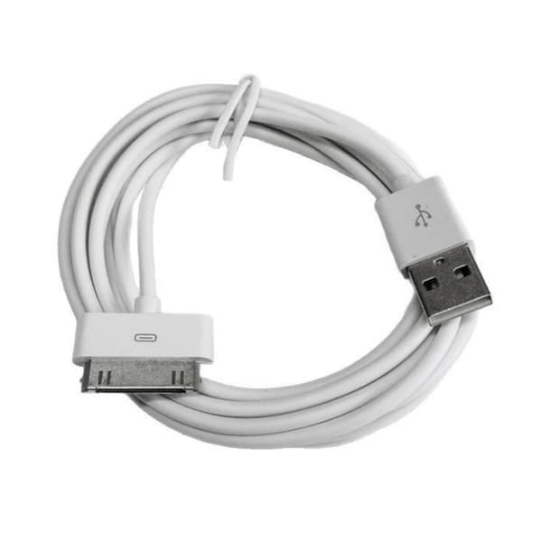 USB-synkroniserings- och laddningskabel för 4/4S Laddningssladd Dockningsadapter Datasynkronisering
