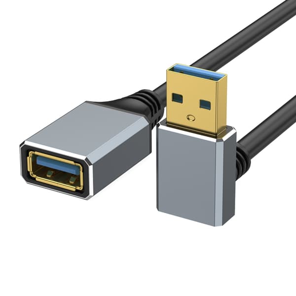 90 graders vinklet USB 3.0 forlængeradaptere Hurtig dataoverførsel til USB 2.0-enheder