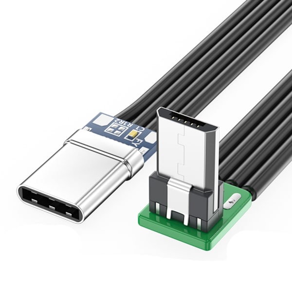 TypeC MicroUSB2.0 Platt Kabel Flexibel FPC TypeC MicroUSB 90 Grader