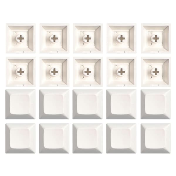 DSA Keycap Blank Personality Supplement 1U Keycaps 20 Stykker Multi Farve