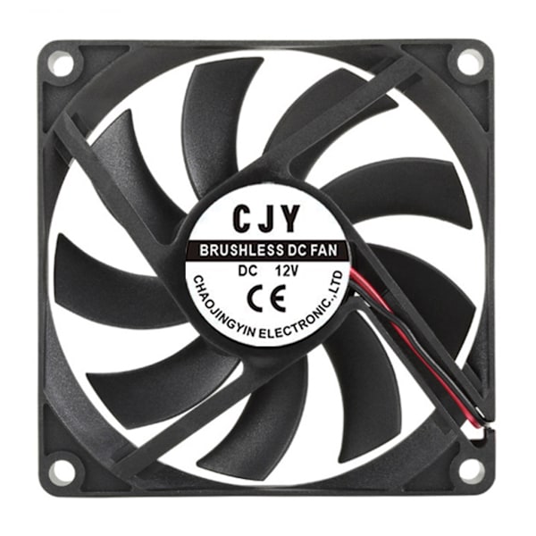 80mm 5V/12V/24V Stille Computerblæser PC-blæser til Computer PC-kabinet GPU CPU