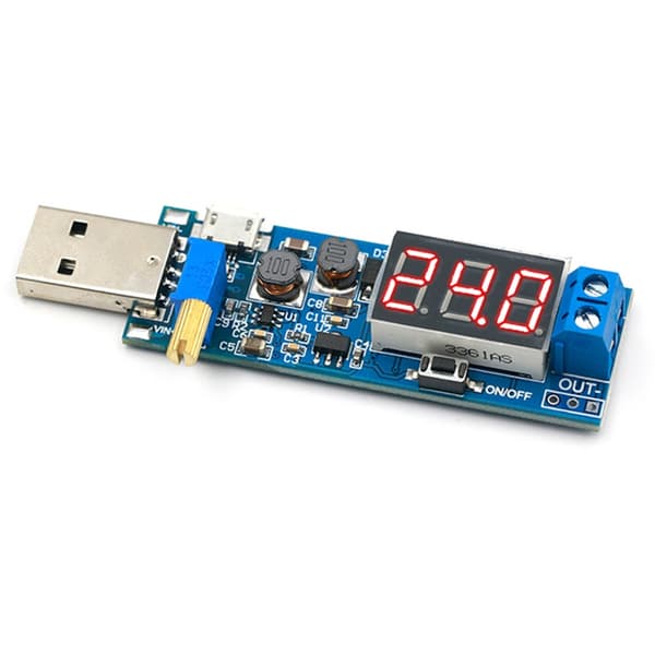 USB Boost/Buck Strömförsörjningsmodul USB Step UP/Down Strömförsörjningsmodul