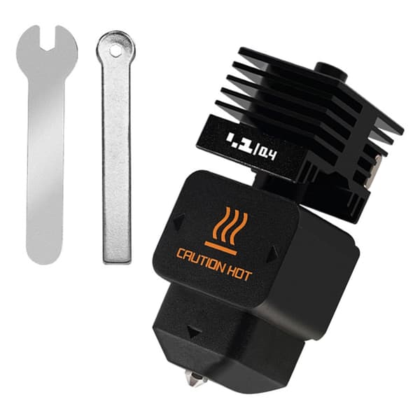 Mini Hotend Snabb Utskrift 0.2/0.4/0.6/0.8mm Härdat Munstycke Hög Hållbarhet
