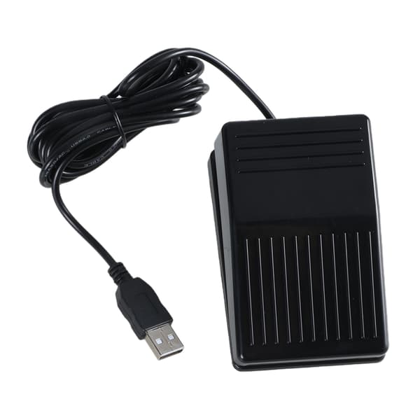 USB Fotpedal Tangentbord för HID PC Dator USB Action Switch Kontroll