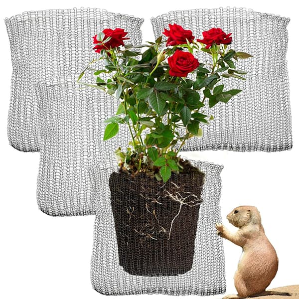 Trådstickade grönsaksblommor växtskydd växtrotpåsar korgväskor 24x24inh