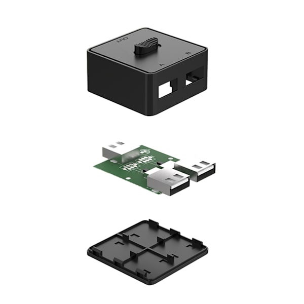Universal USB3.0 Printer Switcher Del én printer med flere computere