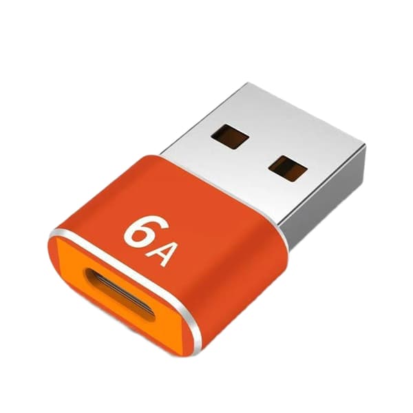 Bærbar metal Type C til USB-konverter Type C han til USBA hun-adapter