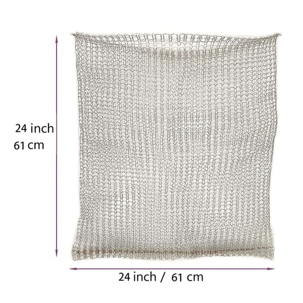 Trådstickade grönsaksblommor växtskydd växtrotpåsar korgväskor 24x24inh
