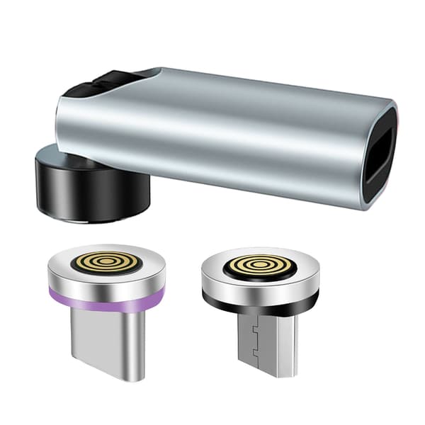 Magnetisk Adapter För Telefon Micro USB Typ C Laddning Dataöverföring Synkroniseringsomvandlare