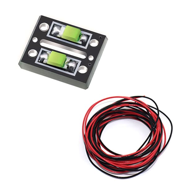 0.2 Hotend Dyse LED Lysstripe Lampeperler Ekstruder 3D-printer