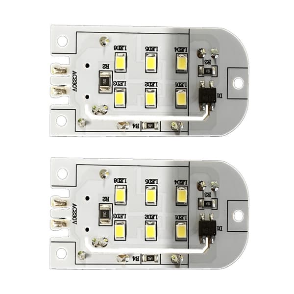 Energieffektiv LED-ljus PCB-textur lämplig för kylskåpsinredning
