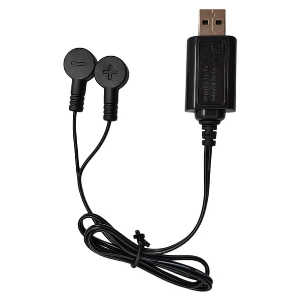 Magnetisk USB-oplader til batteri med ABS-konstruktion