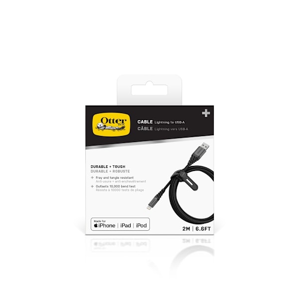 Otterbox Kabel Premium Lightning to USB-A Cable 2m Dark Ash