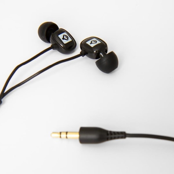 Jays Trådade Hörlurar d-JAYS Sound Isolating Earphones 3.5mm Svart