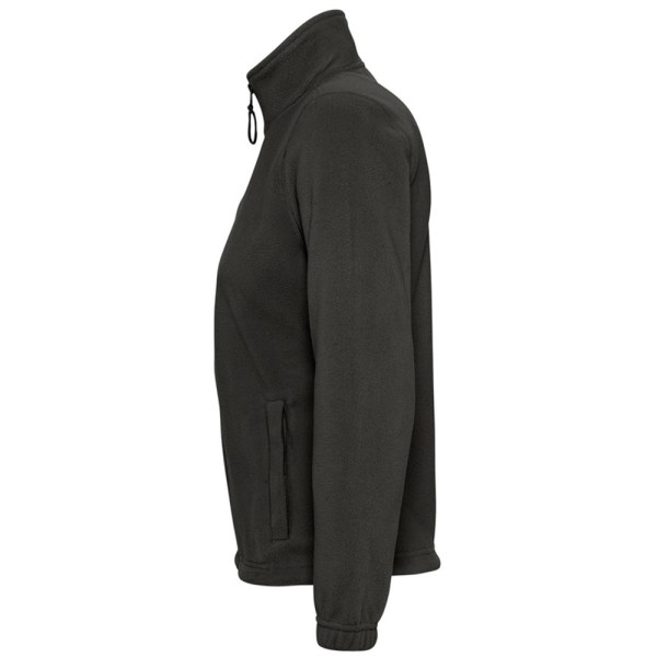 SOLS Dame/Dame North Full Zip Fleecejakke Sort Sort Black M