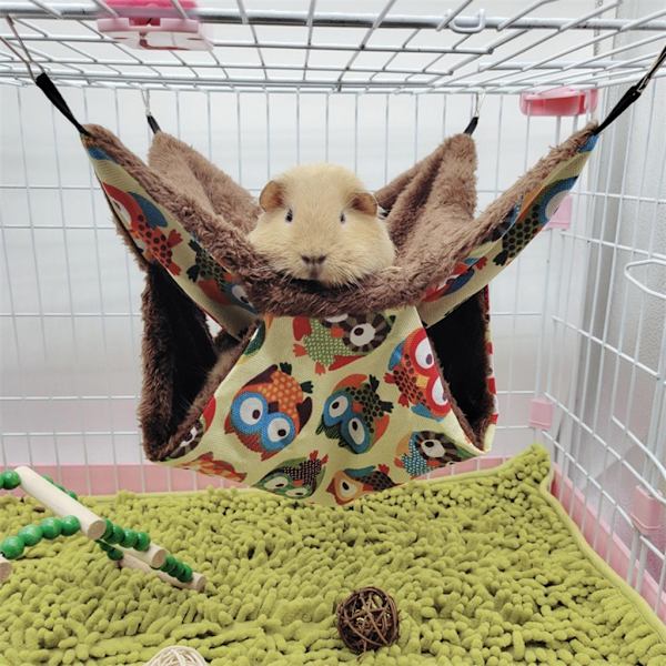 Fåglar Hängmatta Plysch Hängande Hus mådjur Ekorre 2 Layer Hammock Beds null - 3 null - 3 S