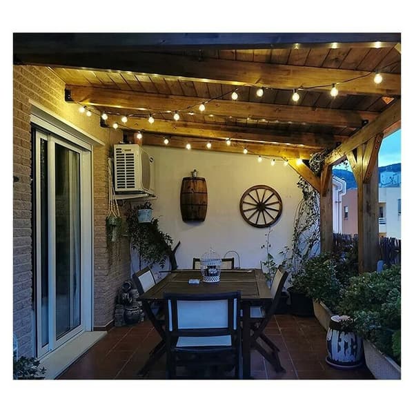 Outdoor String Lights -virtalähde, Garden Patio S