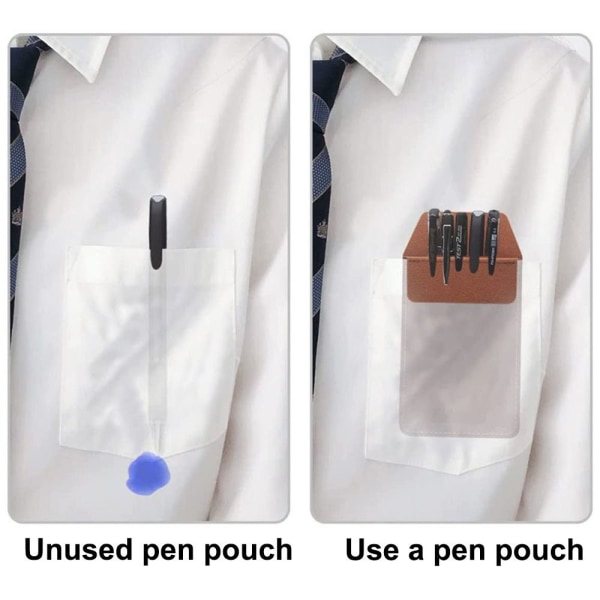 Pocket Protector Hållare Pennficka SVART