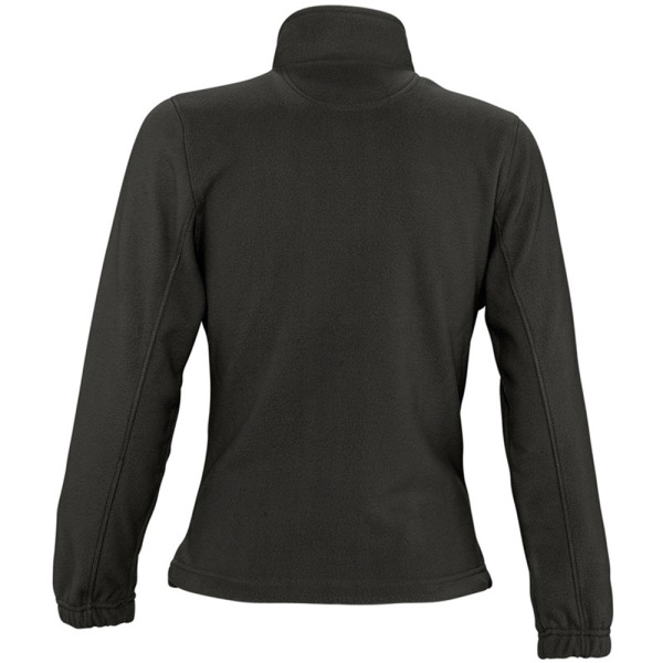 SOLS Dame/Dame North Full Zip Fleecejakke Sort Sort Black M