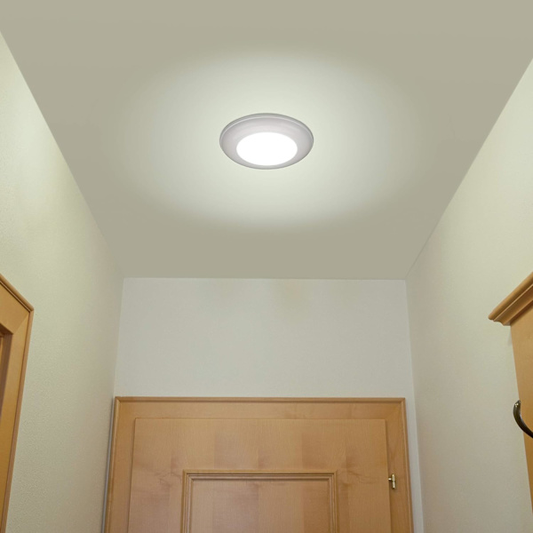 Bevægelsessensor Natlys Lampe Til Trapper Korridor Garderobe Kælder Opbevaring Uden Batteri