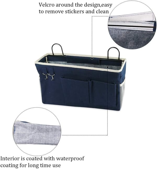 Bedside Caddy / Bedside ripustusjärjestelmä koukuilla