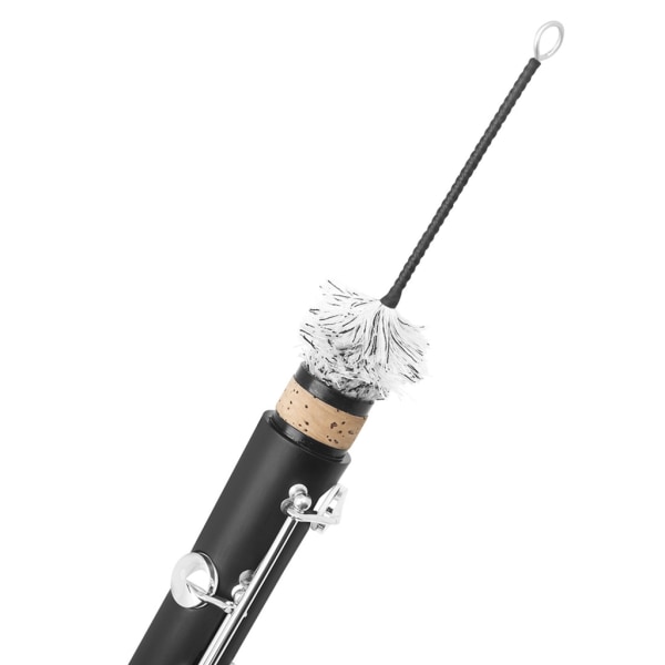 Flute Cleaner Rengöringsverktyg Klarinettpinne Rengöringsborstar för klarinett Flöjtrengöringsstav Rengöringsborste för klarinett