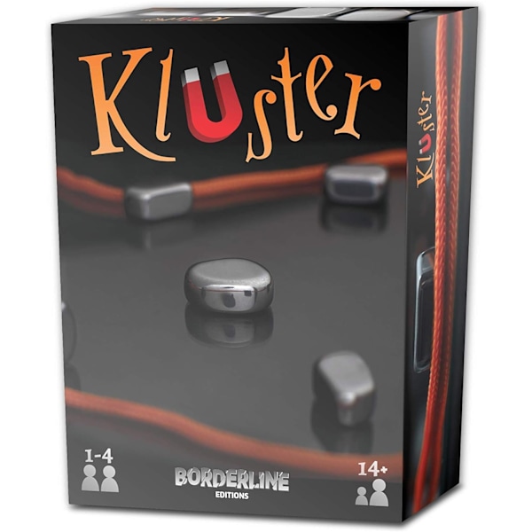 Borderline Editions Kluster: The Magnetic Dexterity Party Travel Game som kan spelas på vilken yta som helst