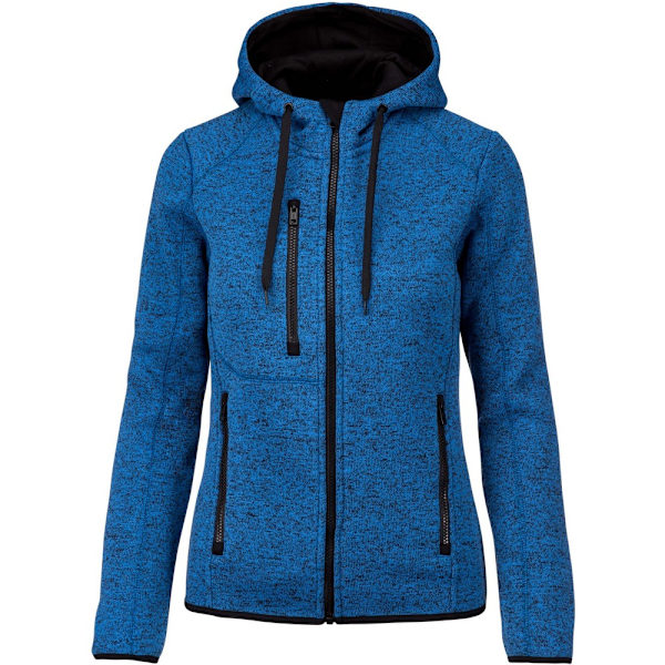 Proact Dam/Dam Heather Hood Jacket Ljus Royal Blue Light Royal Blue Melange Light Royal Blue Melange XL