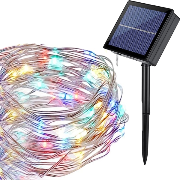 Solar String Lights Extra Long 72ft 200 LED Fairy