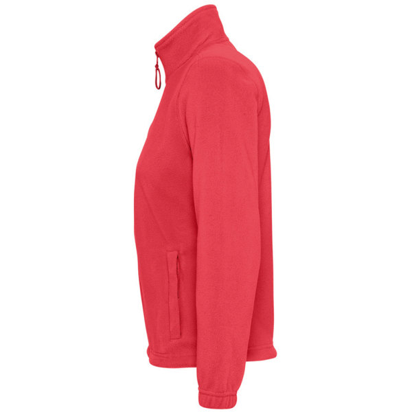 SOLS Dam/Dam North Full Zip Fleecejacka Röd Red Red XL