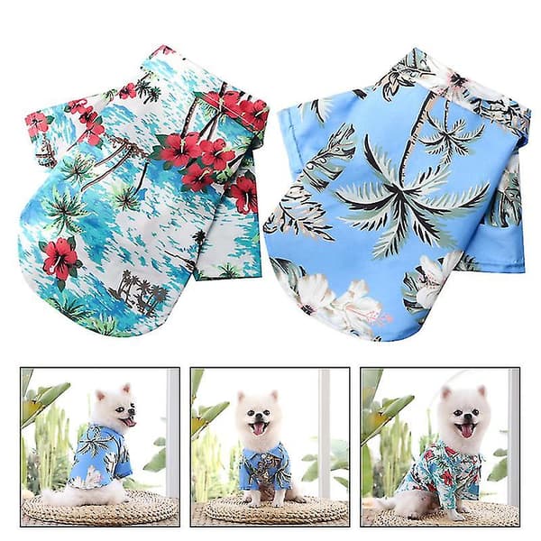 2 kpl Dog Hawaii -paita