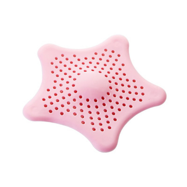Deksel/sil for vasker, badekar, dusjer pink