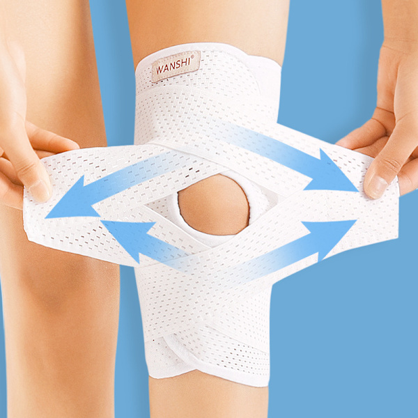 Knestøtte med sidestabilisatorer for meniskrift Knesmerter M
