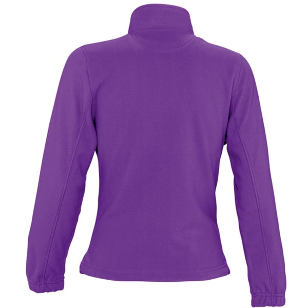 OL Dam/Dam North Full Zip Fleecejacka Mörklila Dark Purple Dark Purple S