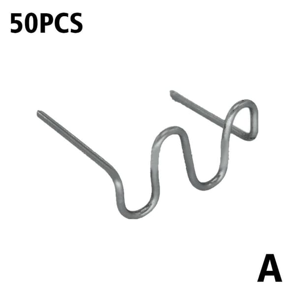 Varm stiftemaskin for bilstøtfanger sveiser stiftemaskin plastsveising Multi-colorA 50pcs