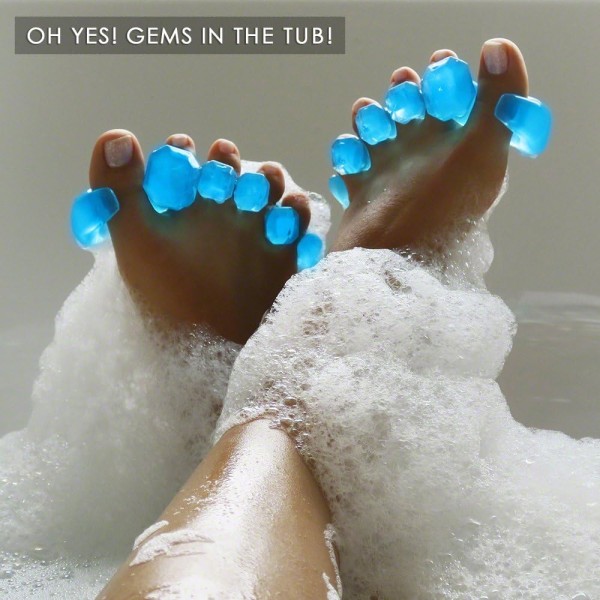 Toes GEMS: Gel Toe Stretcher & Toe Separator